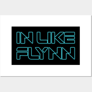 IN LIKE FLYNN Posters and Art